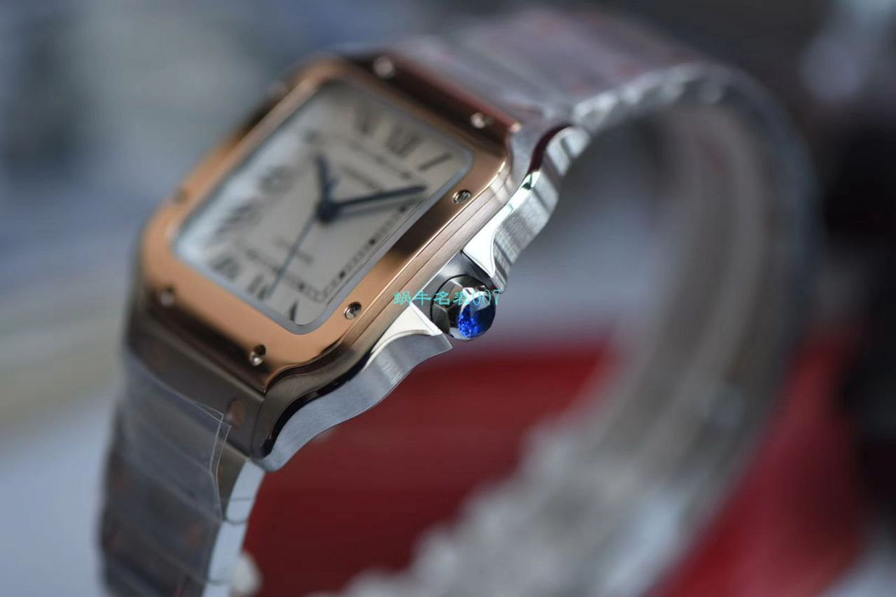 【V6厂官网超A高仿手表】卡地亚山度士系列W2SA0007（中号）腕表 