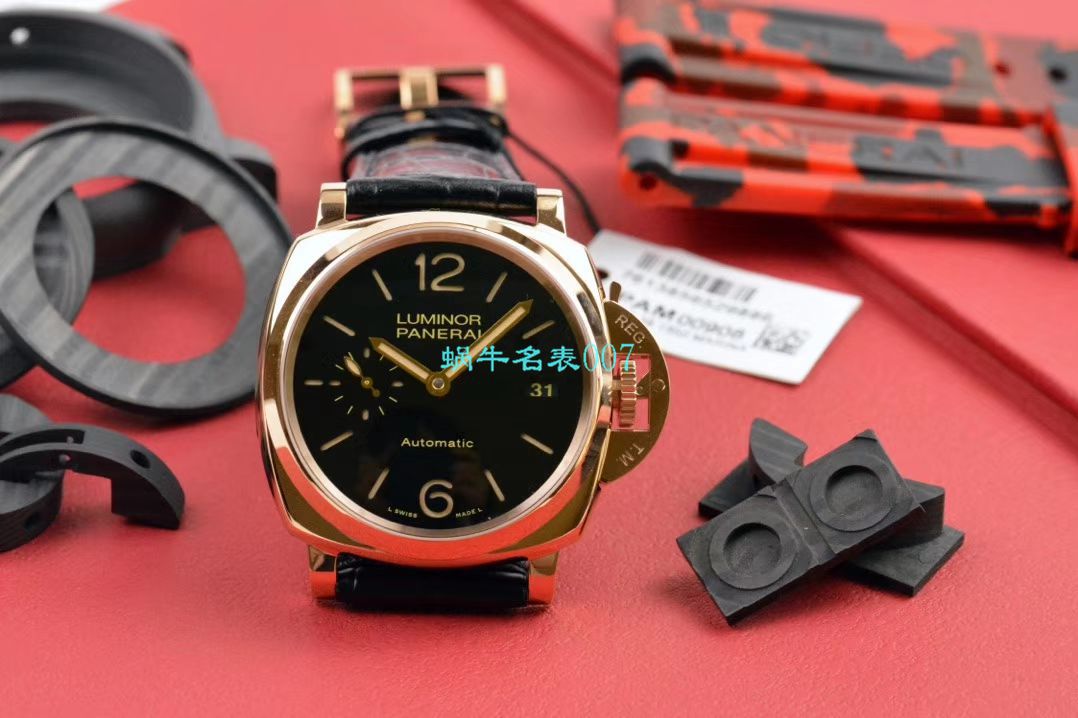 【VS厂Panerai复刻表】沛纳海LUMINOR DUE高仿系列PAM00908腕表 / VSPAM908