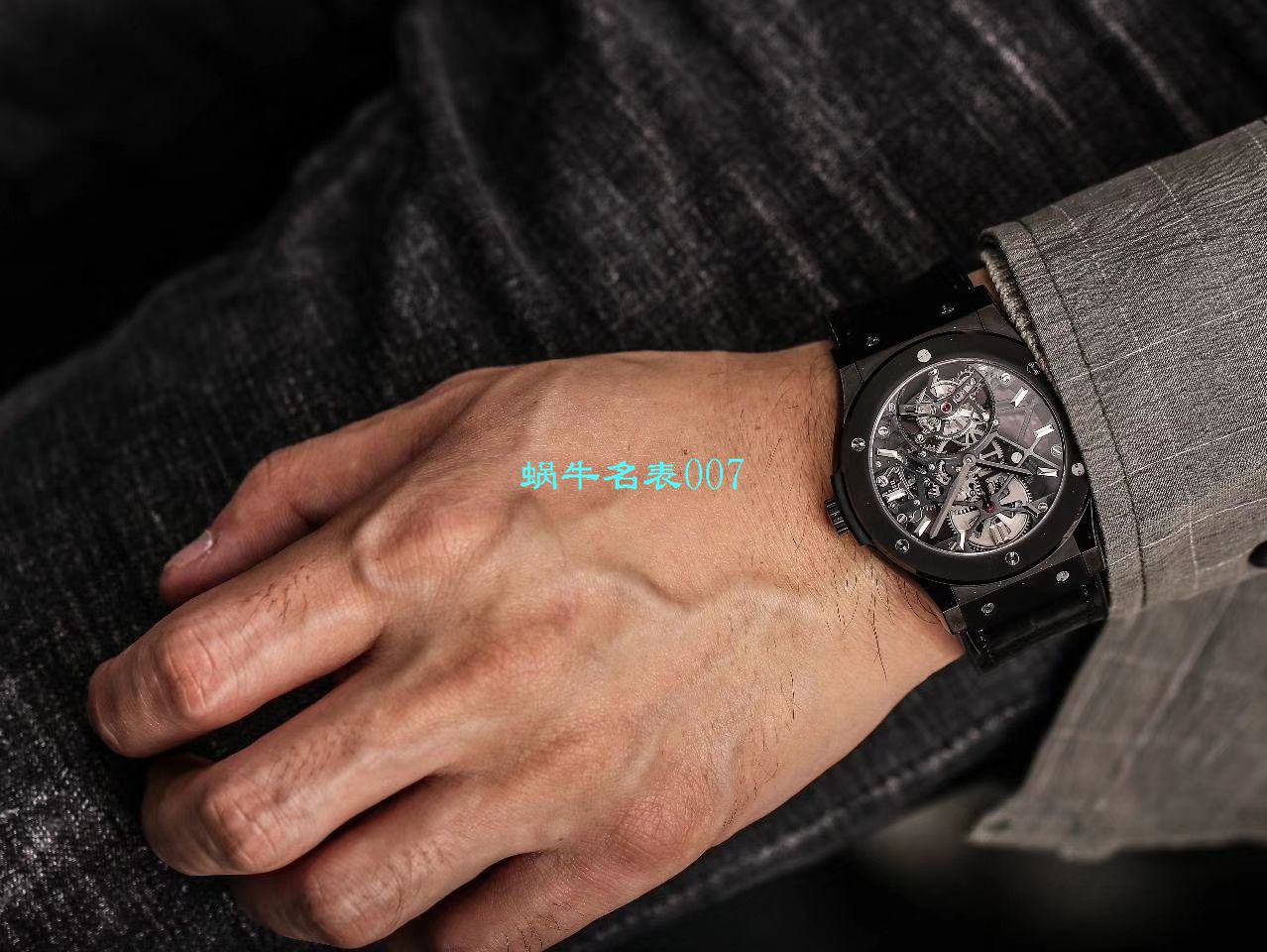JB厂宇舶经典融合陀飞轮复刻高仿表505 OX 0180 LR 0904，505.OX.0180.LR.1904，505.OX.0180.LR，505.TX.0170.LR腕表 / YUB077