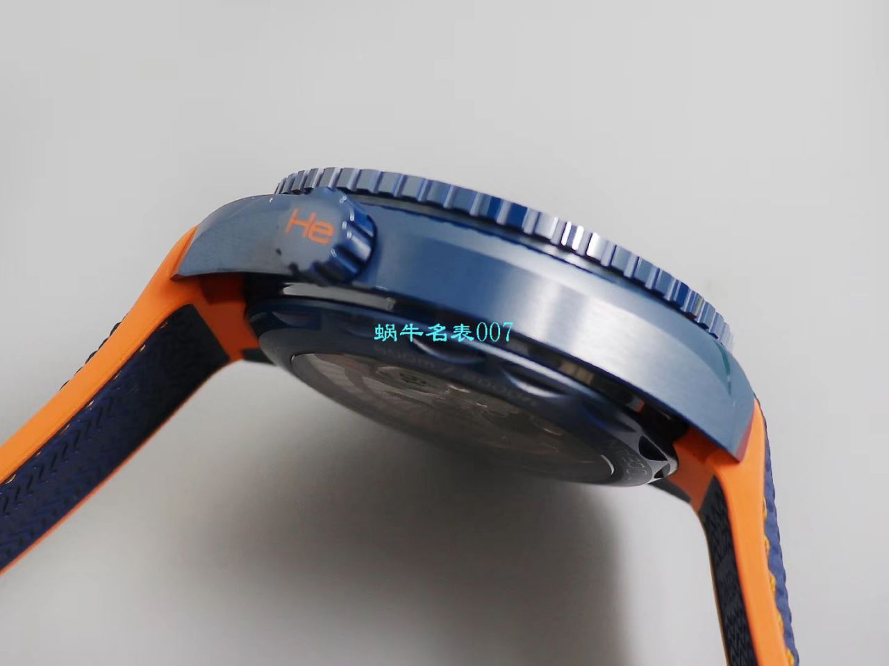 VS厂碧海之蓝欧米茄海马GMT海洋宇宙45.5毫米顶级复刻高仿215.92.46.22.03.001腕表 / M669