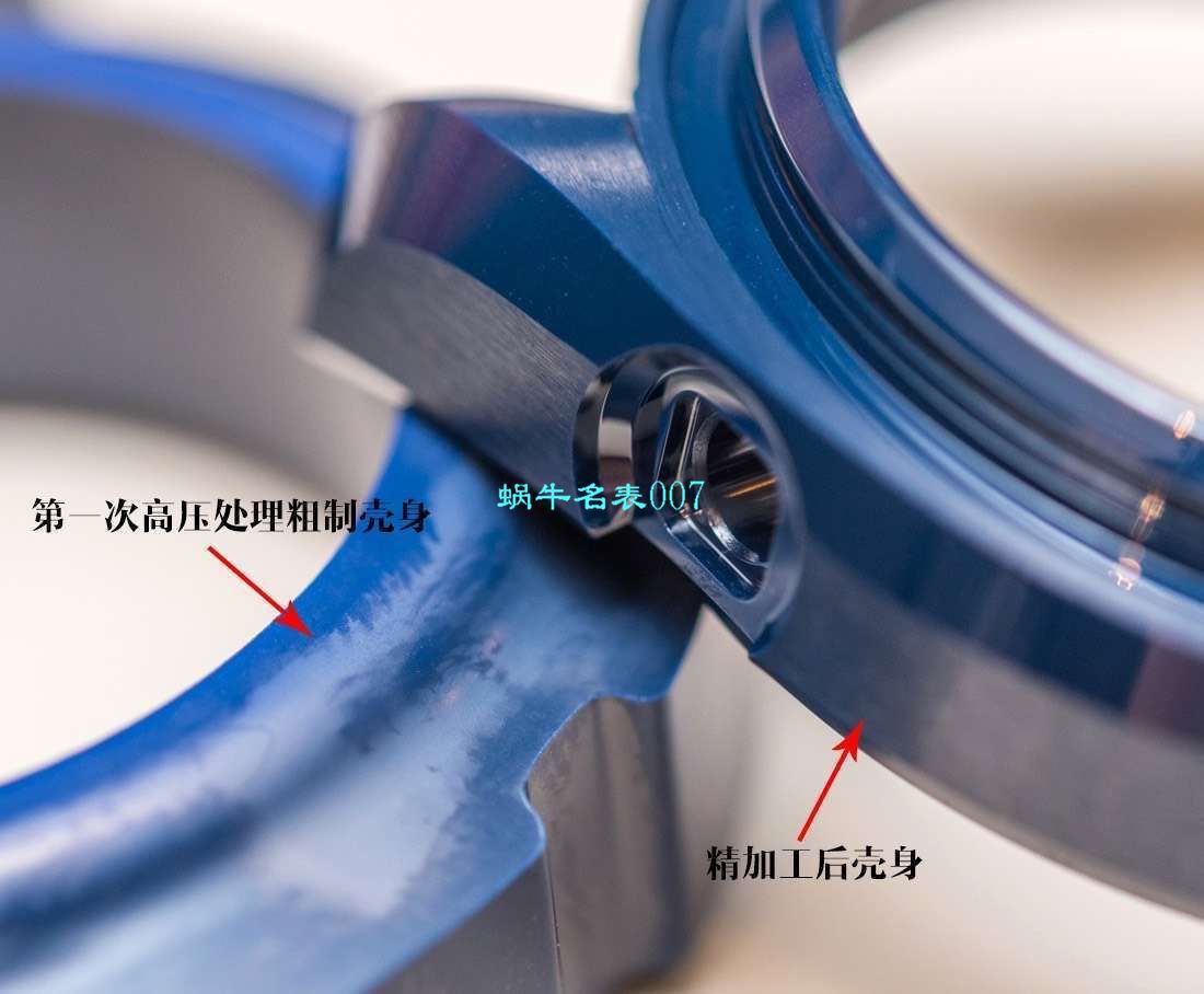 VS厂超A高仿碧海之蓝之欧米茄海马系列215.92.46.22.03.001腕表 