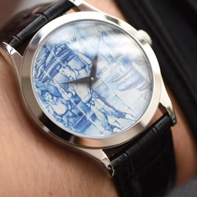 FL厂顶级复刻手表真珐琅百达翡丽古典表系列5089G-061一天的收货腕表超A复刻手表