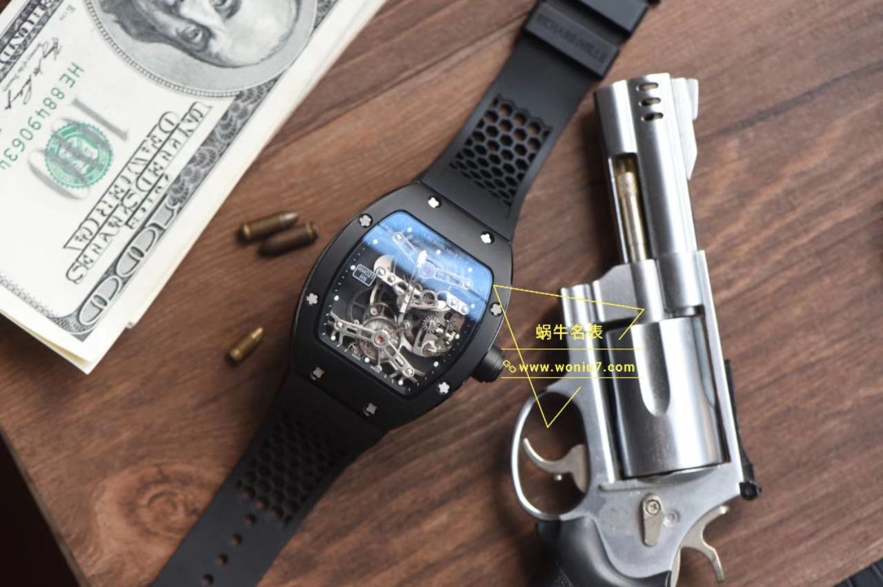 视频分析EUR厂陀飞轮RICHARD MILLE理查德米勒RM 027 顶级复刻高仿TOURBILLON RAFAEL NADAL腕表 / RM027EUR02