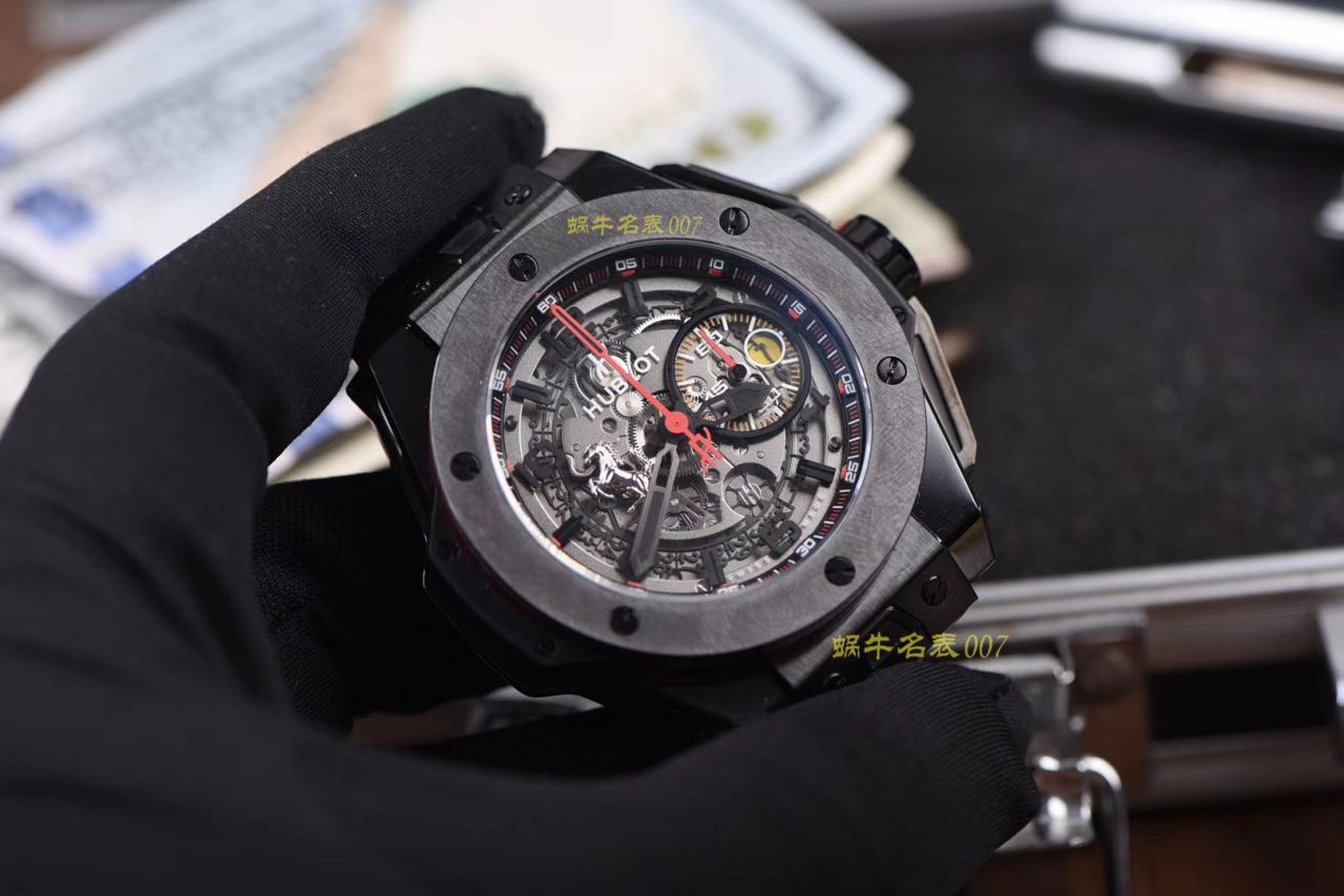 视频讲解V6厂复刻宇舶法拉利Hublot Big Bang Ferrari Ceramic F11系列401.CX.0123.VR腕表 / YB062V6