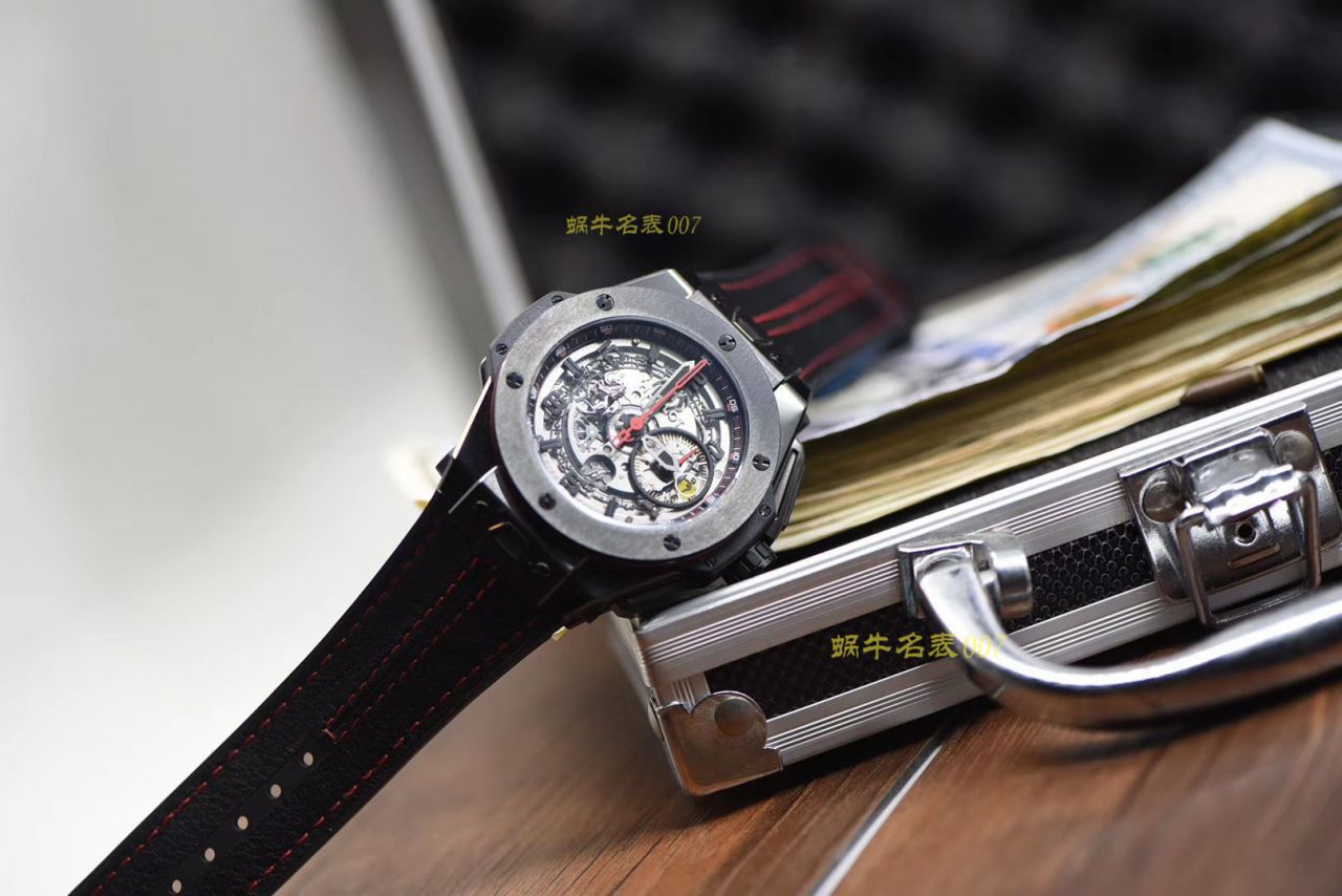 视频讲解V6厂复刻宇舶法拉利Hublot Big Bang Ferrari Ceramic F11系列401.CX.0123.VR腕表 / YB062V6