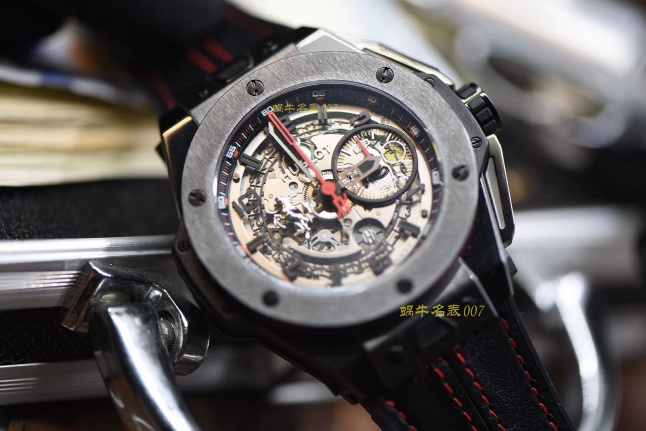 视频讲解V6厂复刻宇舶法拉利Hublot Big Bang Ferrari Ceramic F11系列401.CX.0123.VR腕表 