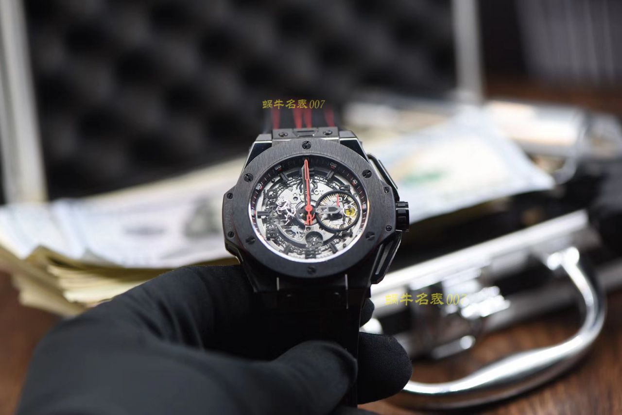 视频讲解V6厂复刻宇舶法拉利Hublot Big Bang Ferrari Ceramic F11系列401.CX.0123.VR腕表 / YB062V6