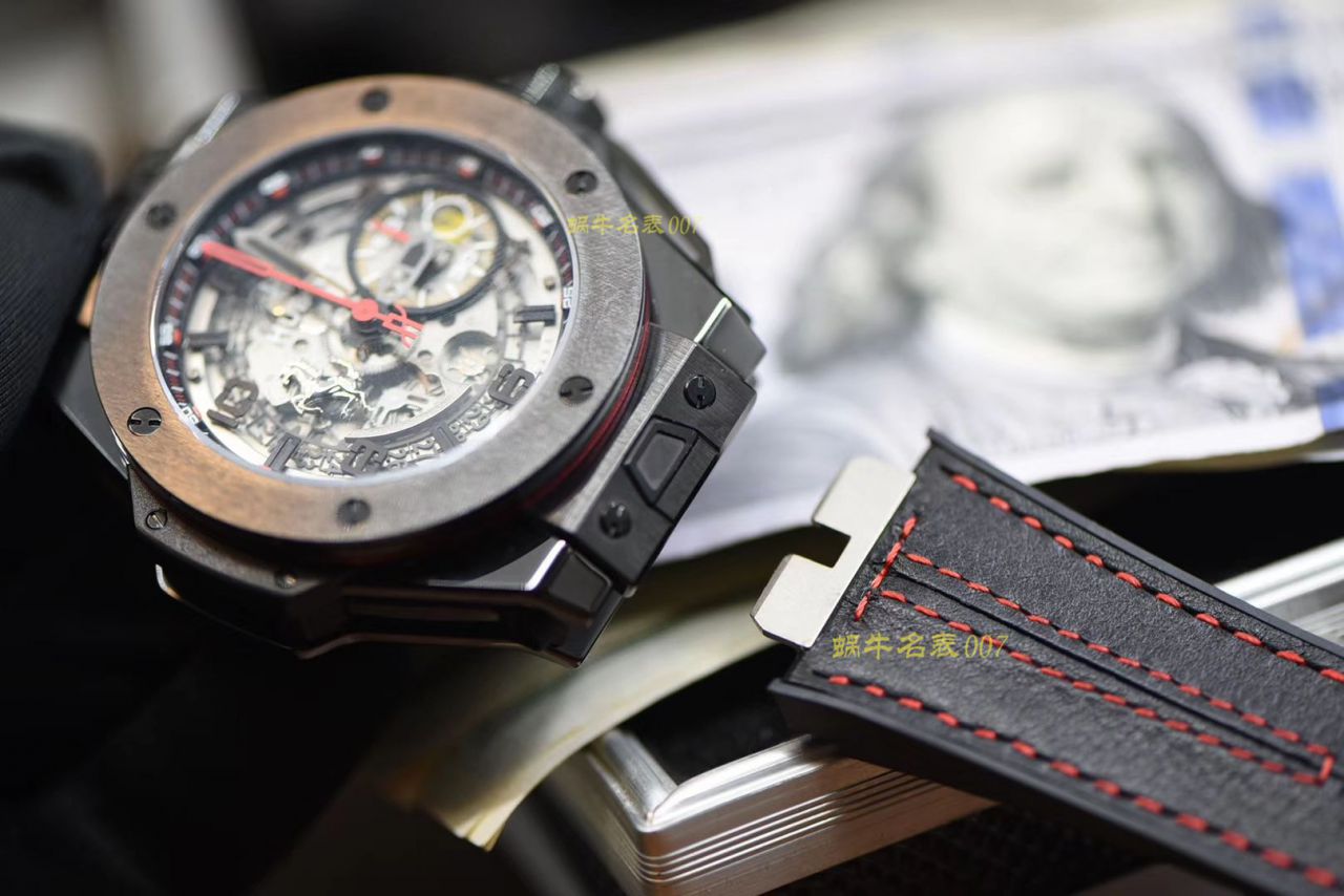 视频讲解V6厂复刻宇舶法拉利Hublot Big Bang Ferrari Ceramic F11系列401.CX.0123.VR腕表 