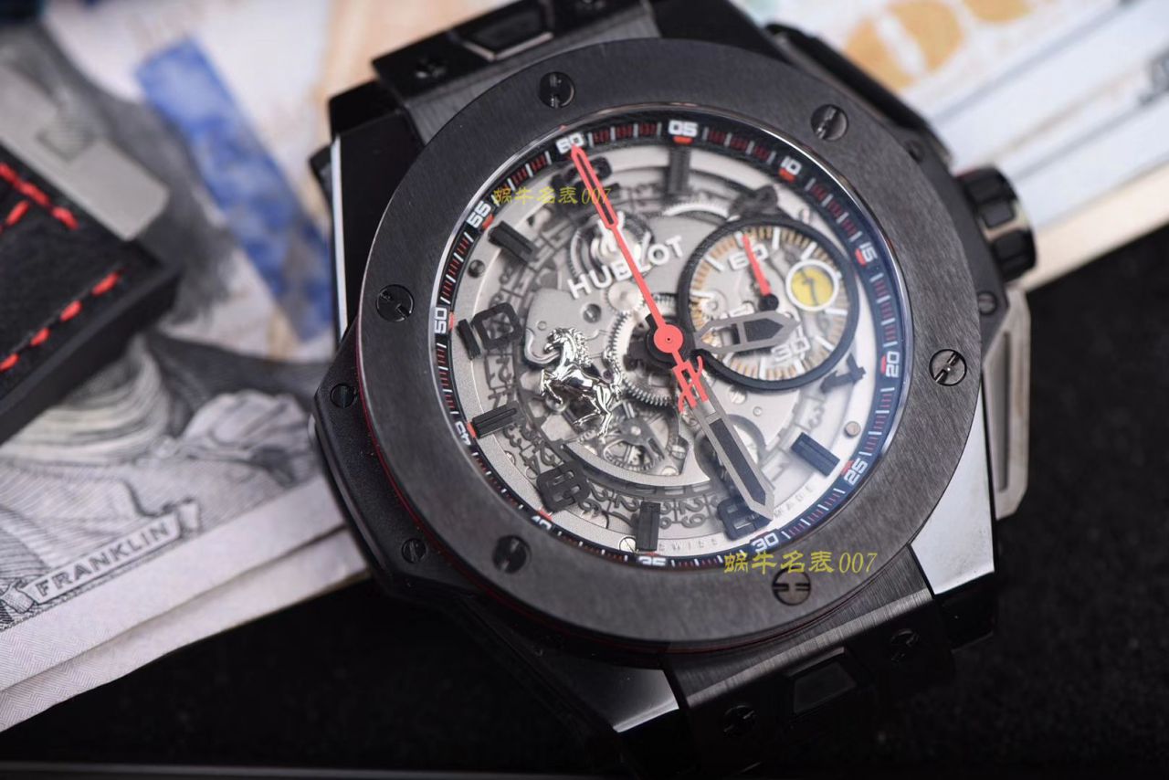 视频讲解V6厂复刻宇舶法拉利Hublot Big Bang Ferrari Ceramic F11系列401.CX.0123.VR腕表 