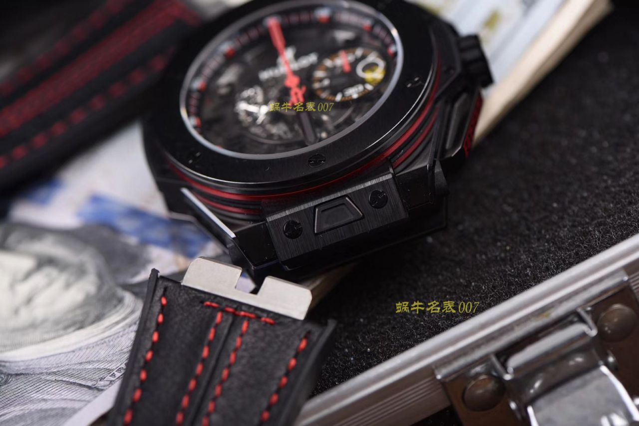 视频讲解V6厂复刻宇舶法拉利Hublot Big Bang Ferrari Ceramic F11系列401.CX.0123.VR腕表 