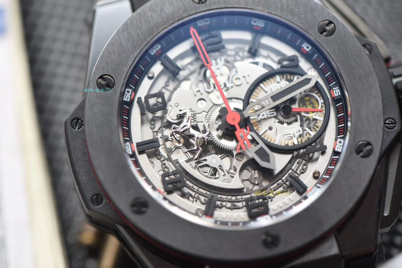 视频讲解V6厂复刻宇舶法拉利Hublot Big Bang Ferrari Ceramic F11系列401.CX.0123.VR腕表 