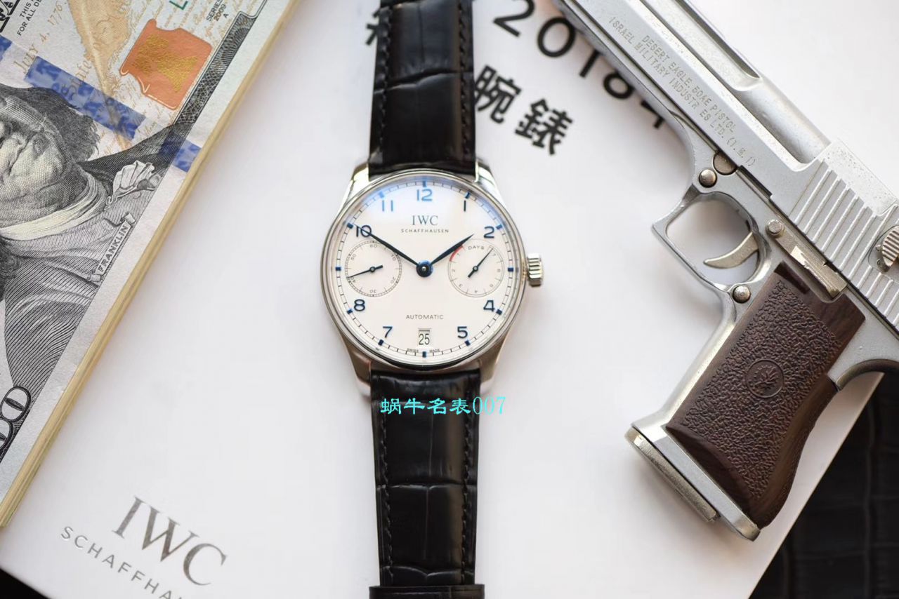 视频评测ZF厂顶级复刻高仿IWC万国葡七V5最高版本IW500705腕表 / WG517