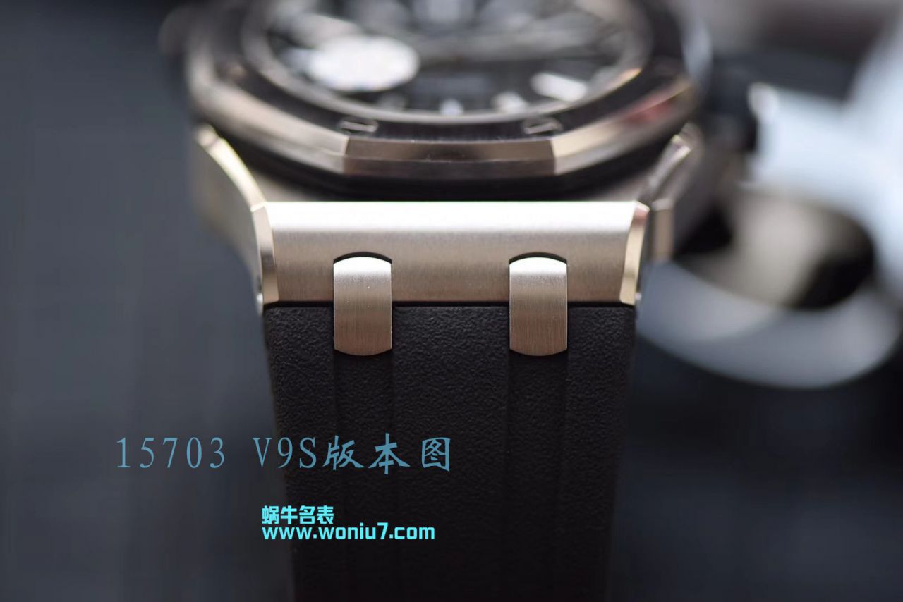 视频评测JF厂官网V9S最新AP爱彼皇家橡树离岸型高仿15703ST.OO.A002CA.01腕表 / JFAP15703