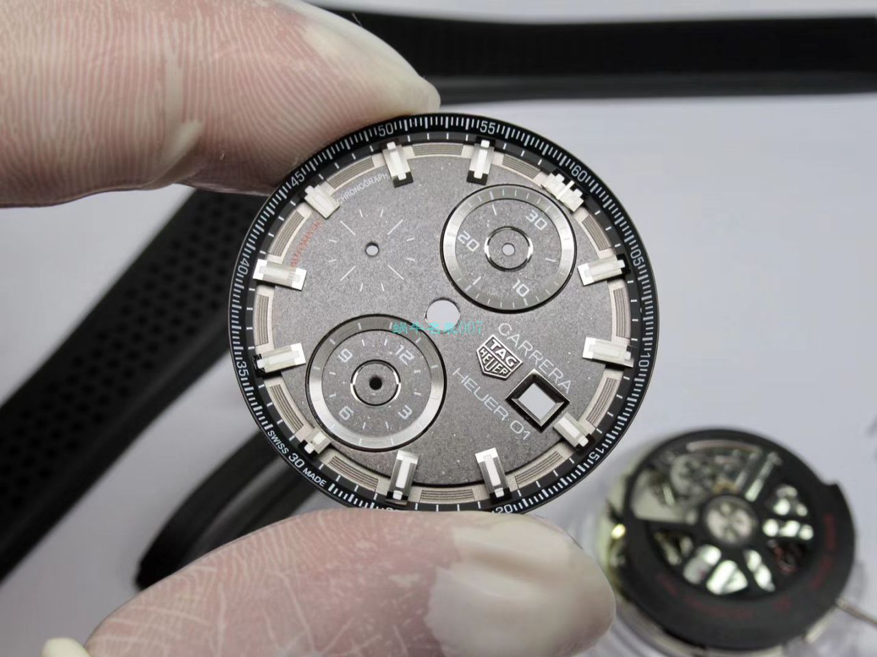 XF厂新品力作泰格豪雅卡莱拉月球表面CAR201J.FT6087腕表 