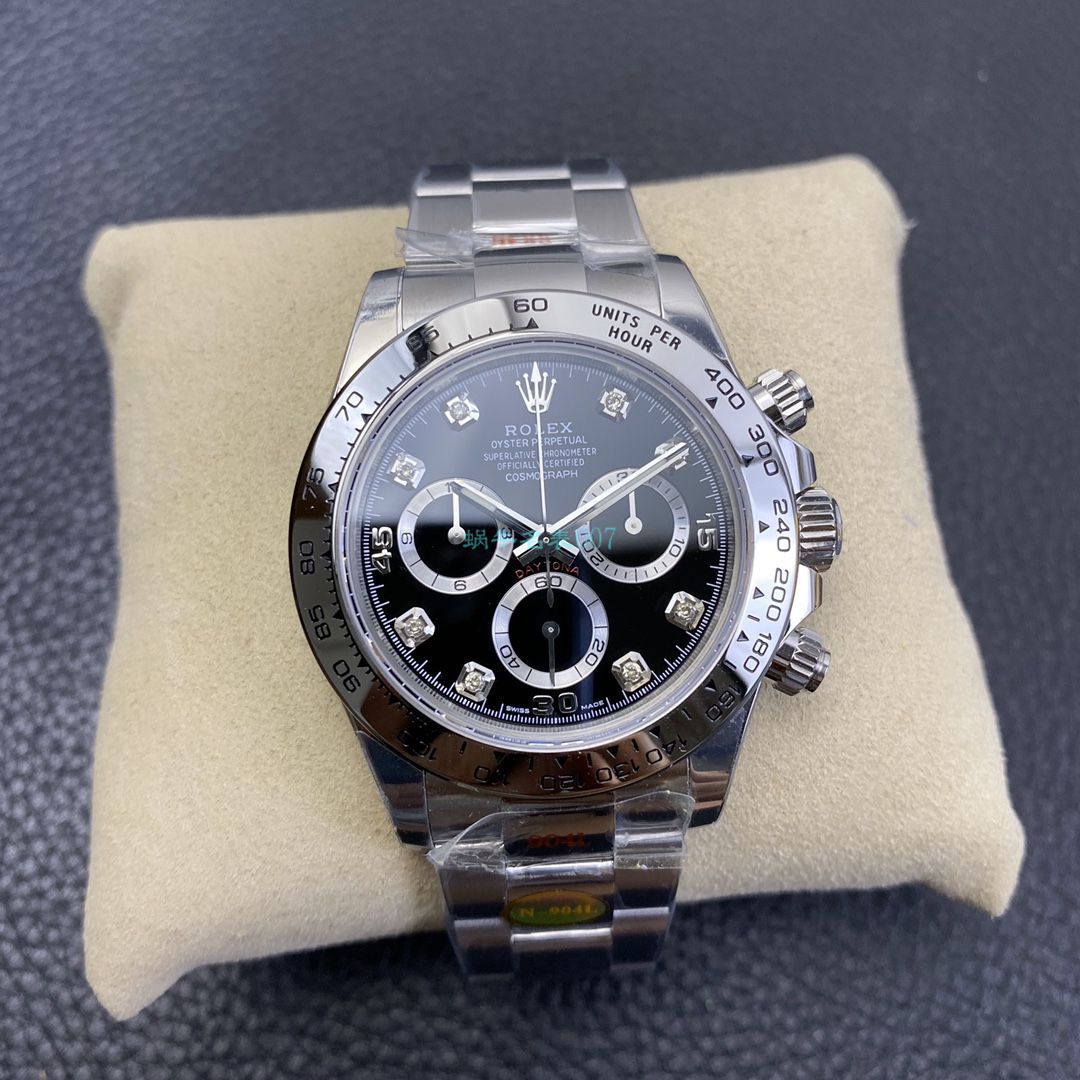 3、劳力士Cosmograph Daytona系列黑色表盘手表在瑞士售价是多少