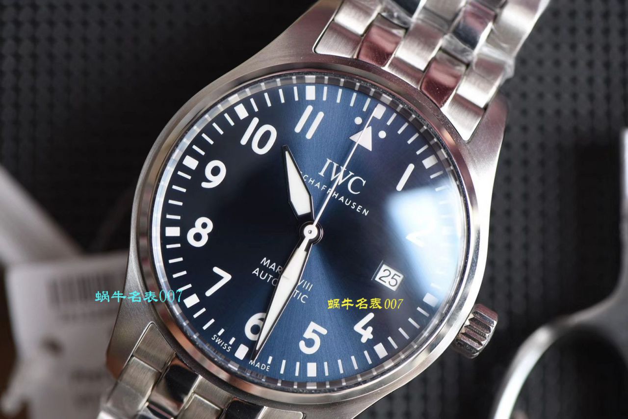 【视频评测最好的超A高仿手表网站】V7厂万国飞行员马克十八小王子IW327014腕表 