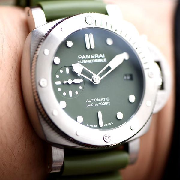 【视频评测最好的顶级复刻手表网站】VS厂沛纳海SUBMERSIBLE 潜行PAM01055腕表超A复刻手表