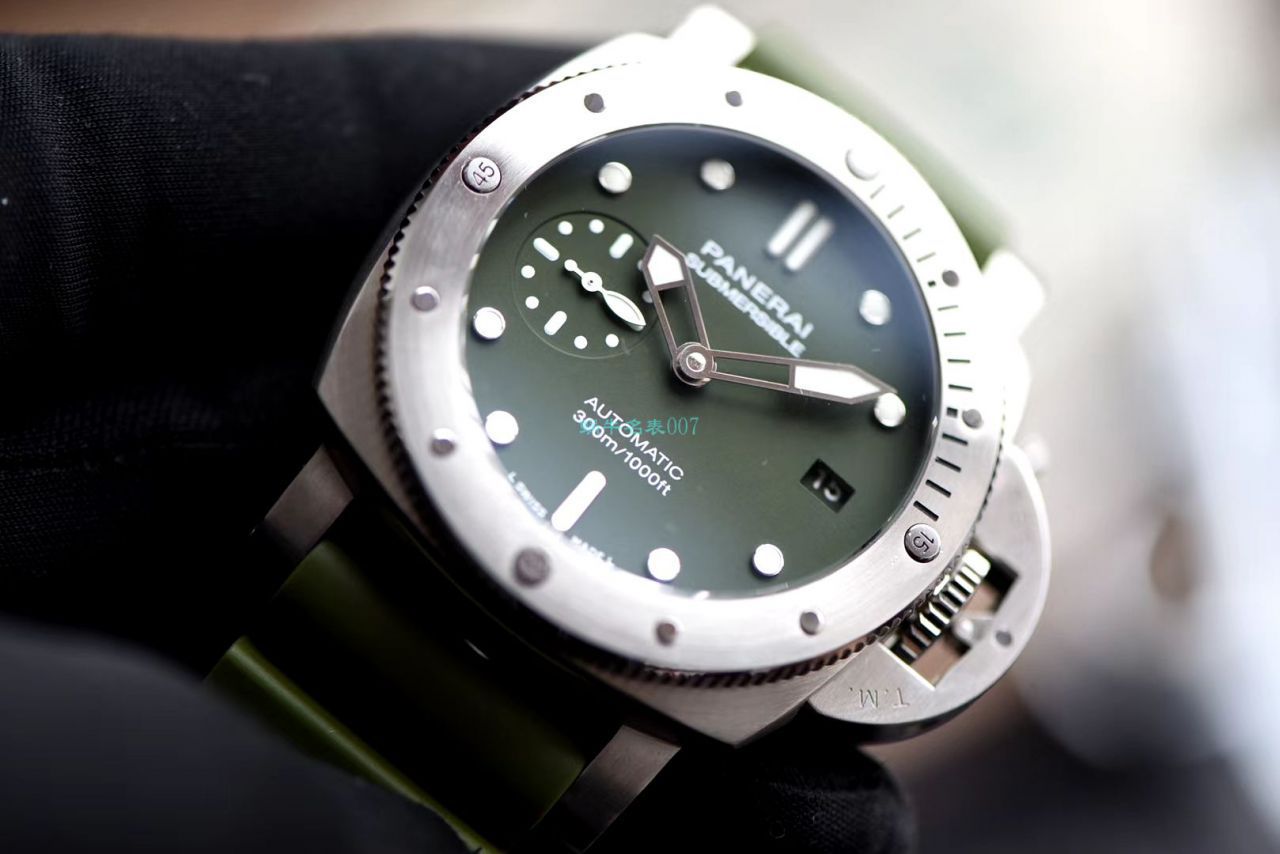 【视频评测最好的顶级复刻手表网站】VS厂沛纳海高仿SUBMERSIBLE 潜行PAM01055腕表 / VSPAM1055VV