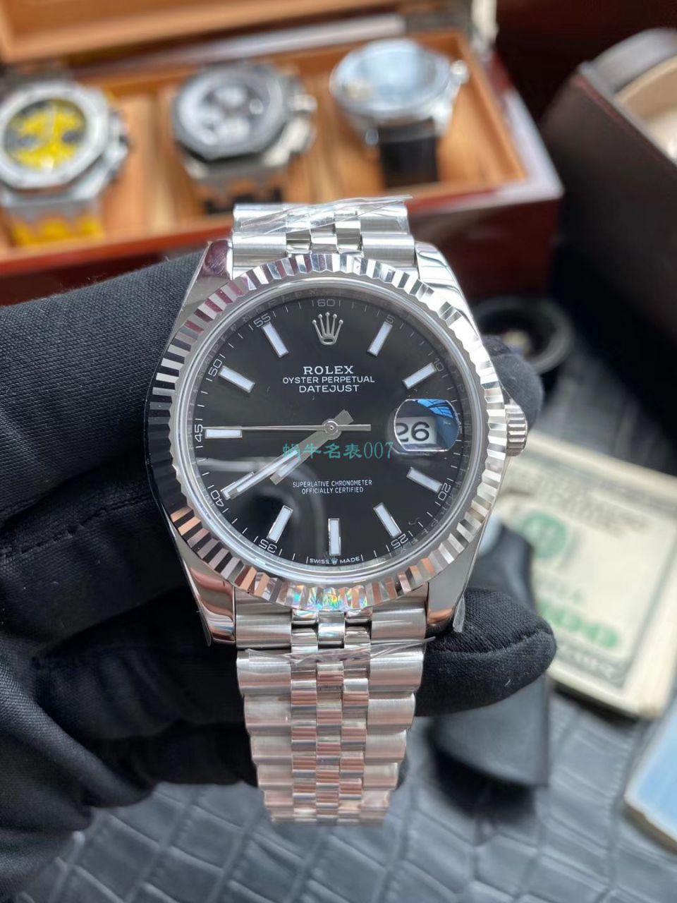 AR厂劳力士DATEJUST日志型41毫米904钢V3版m126334-0002腕表 