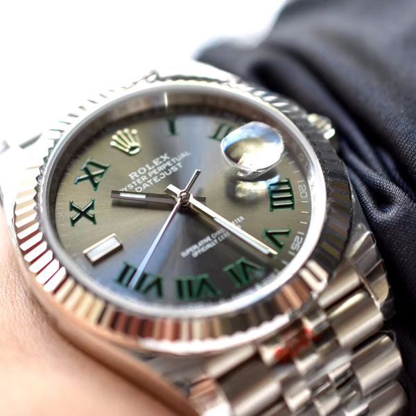 RE厂顶级复刻手表劳力士日志型系列m126334-0022绿萝腕表价格报价