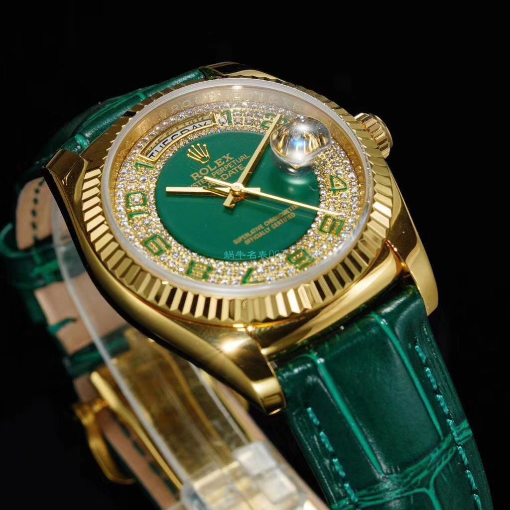 劳力士星期日历型系列118138绿盘腕表 / R609