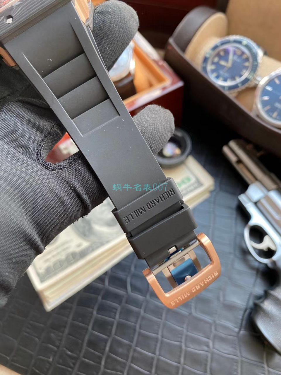 KV台湾厂V2升级版锻造碳纤维理查德米勒复刻手表男士系列RM 011腕表 