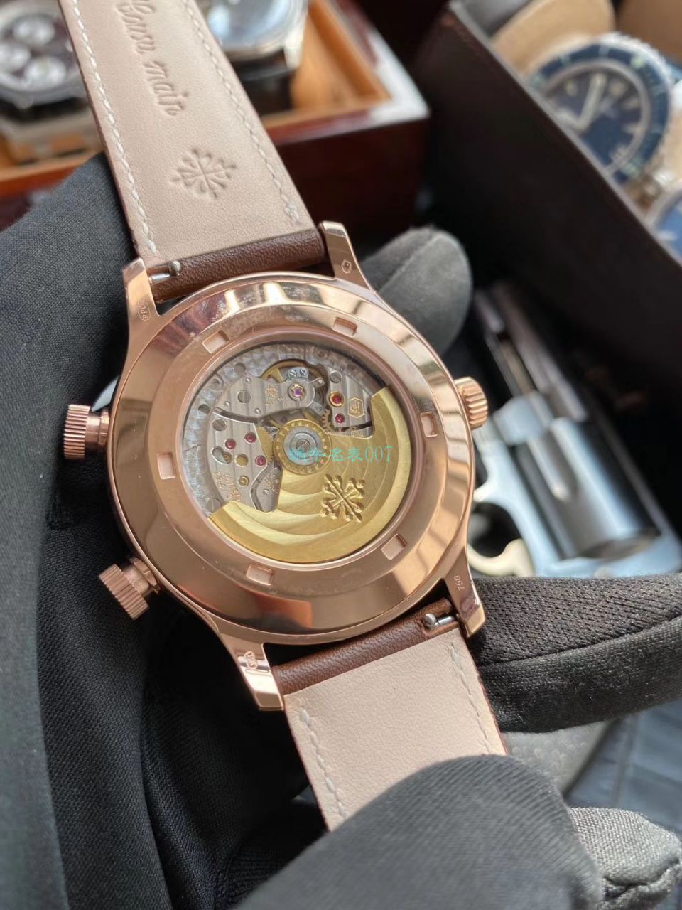 GR厂PP复刻手表百达翡丽复杂功能时计系列5524R-001腕表 / BD298