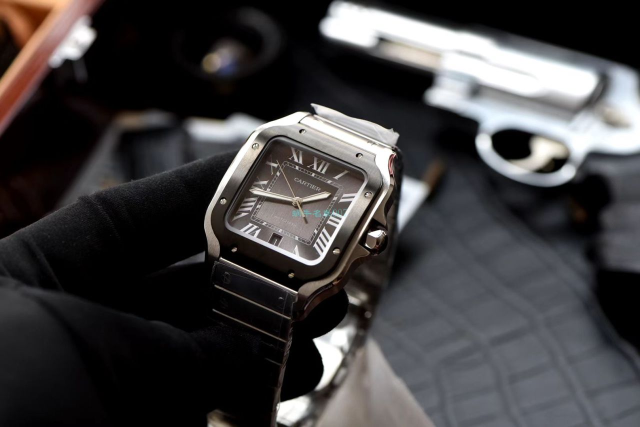 V6厂复刻手表卡地亚山度士WSSA0037（大号男装）腕表 