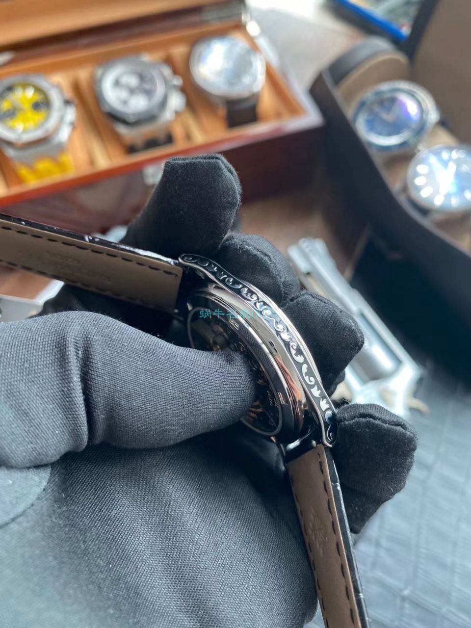 FL厂百达翡丽复刻手表古典表系列5088/100P-001雕花腕表 / BD293