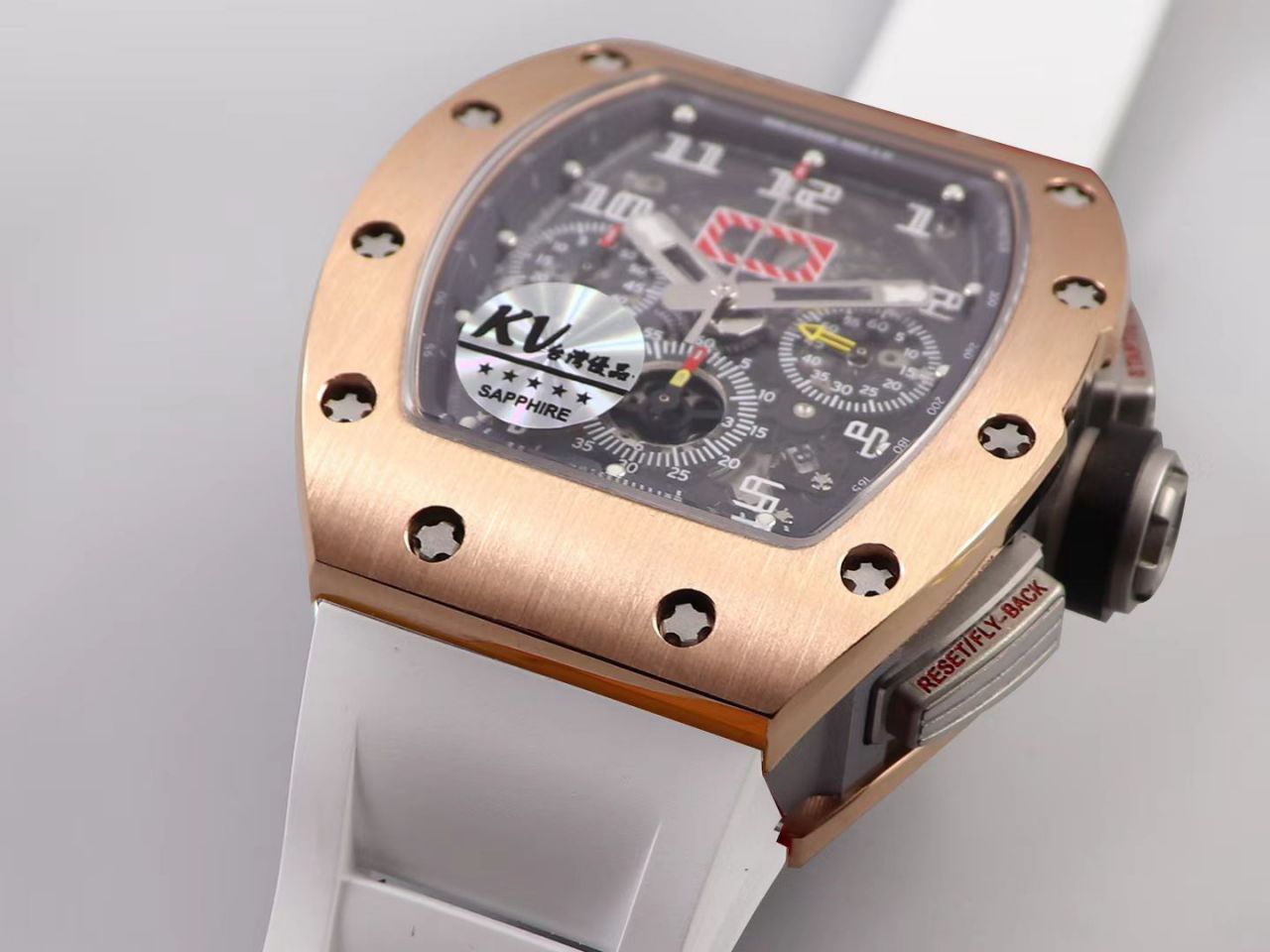 KV厂全新RICHARD MILLE复刻理查德米尔RM 11-03钛钢款腕表 / KV01103H