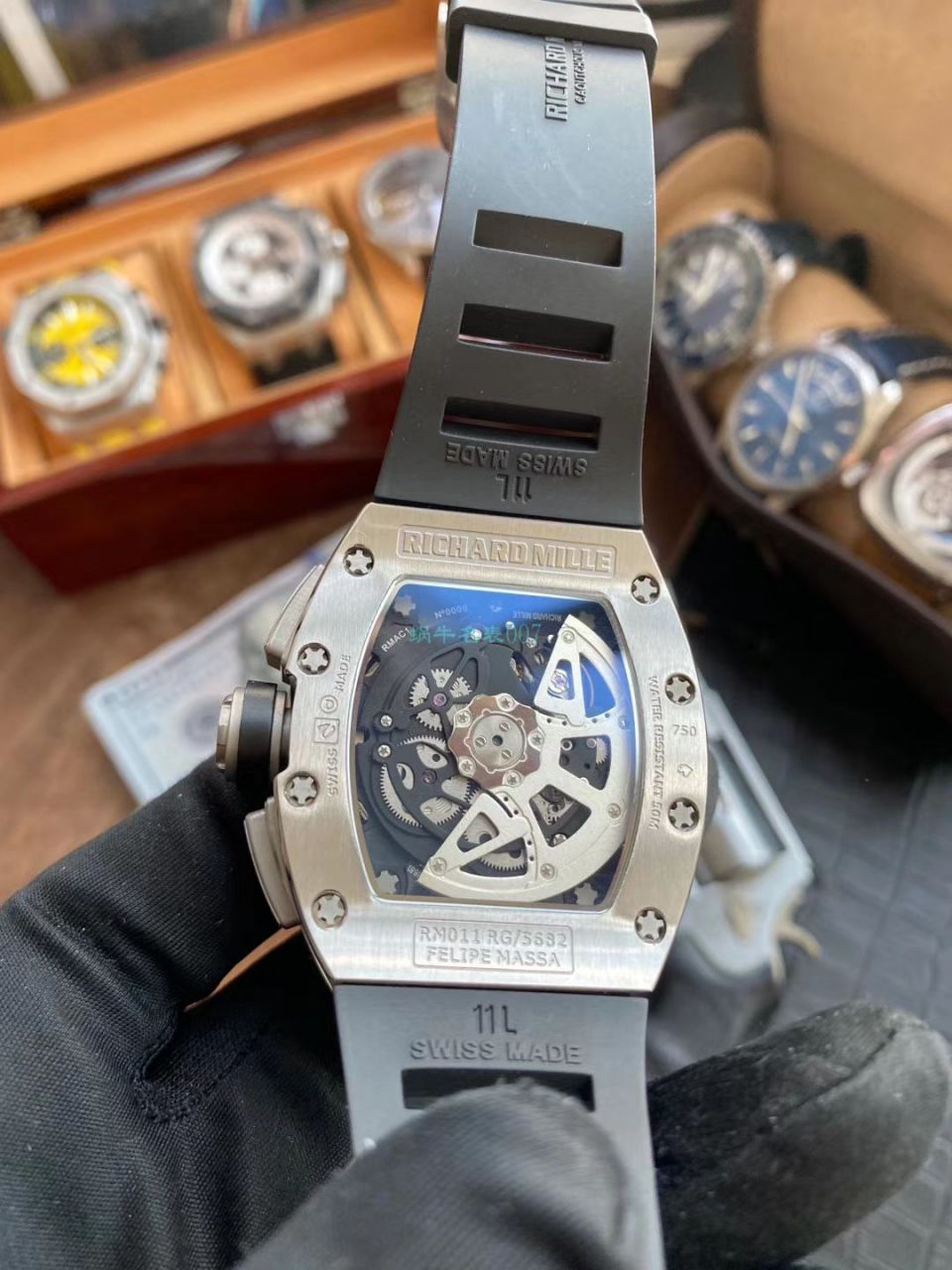 视频评测KV厂顶级复刻手表理查德米勒RICHARD MILLE RM 011 FELIPE MASSA 