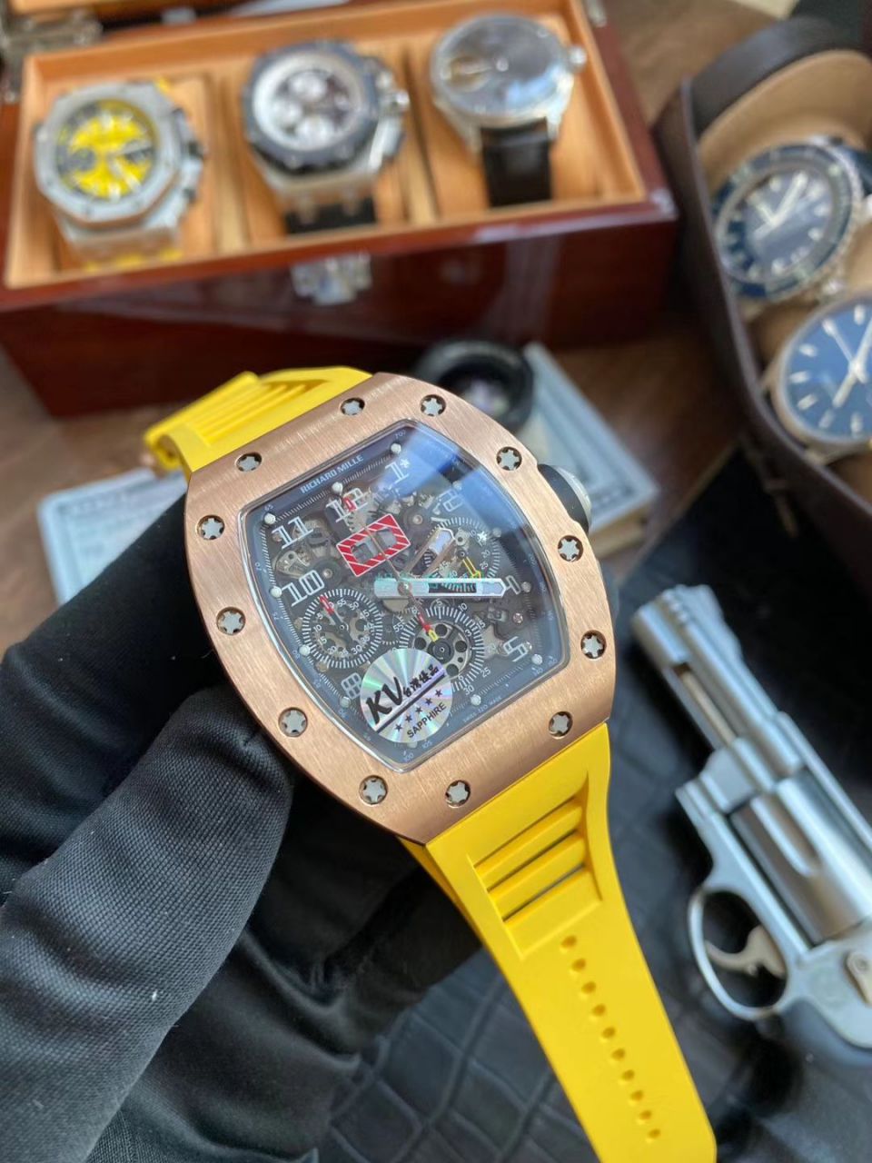 视频评测KV厂顶级复刻手表理查德米勒RICHARD MILLE RM 011 FELIPE MASSA 