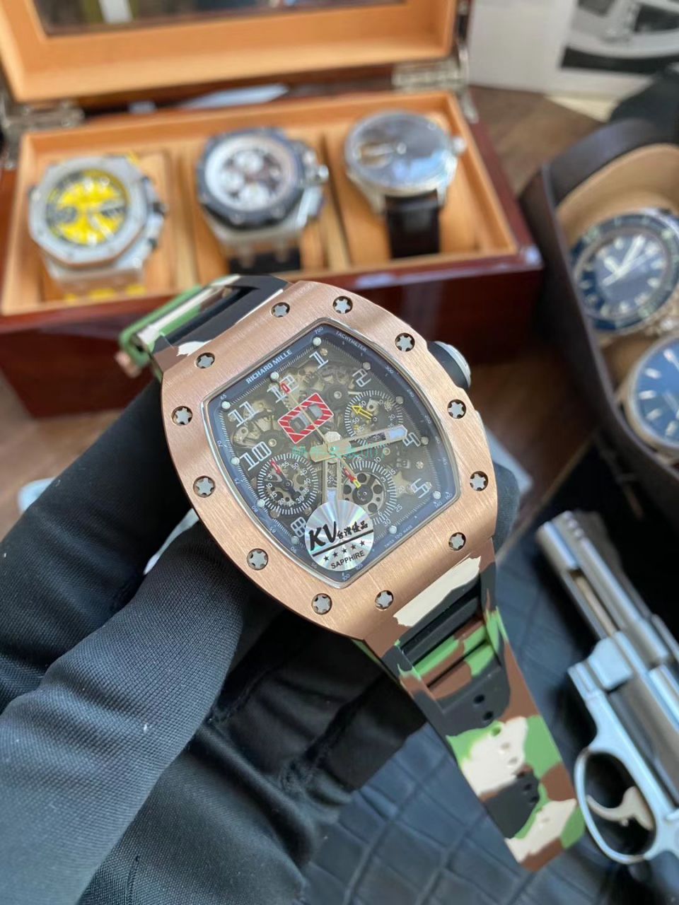 视频评测KV厂顶级复刻手表理查德米勒RICHARD MILLE RM 011 FELIPE MASSA 