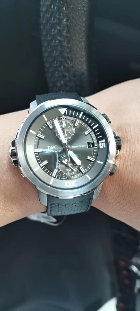 V6厂顶级复刻手表万国海洋时计鲨鱼特别限量版IW379506腕表 