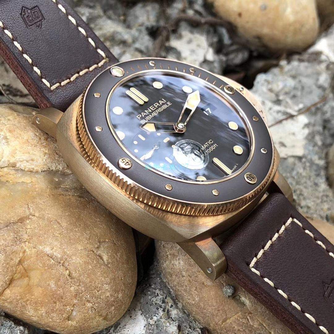 VS厂Panerai顶级复刻手表青铜之王沛纳海PAM00968腕表 