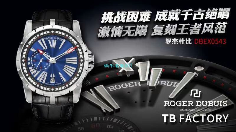 TBF厂罗杰杜彼高仿手表EXCALIBUR（王者系列）系列DBEX0543腕表 / LJ082