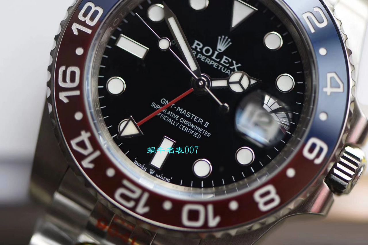 【独家视频评测】N厂‌劳力士格林尼治可乐圈手表和其他工厂区别126710BLRO-0001 