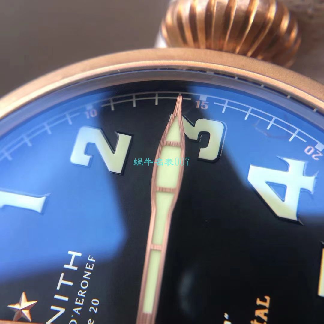XF厂超A高仿手表最新升级真力时飞行员青铜大飞29.2430.679/21.C753腕表 