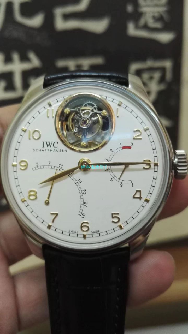 【视频评测】YL厂万国葡萄牙陀飞轮复刻手表IW504601腕表 