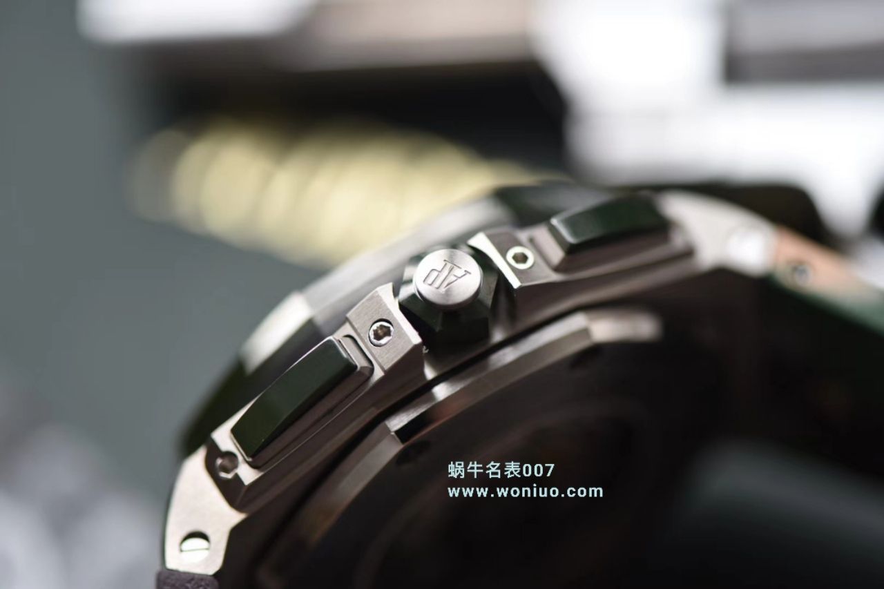 【视频评测】JF厂顶级复刻手表爱彼皇家橡树离岸型26400SO.OO.A054CA.01腕表 / AP213