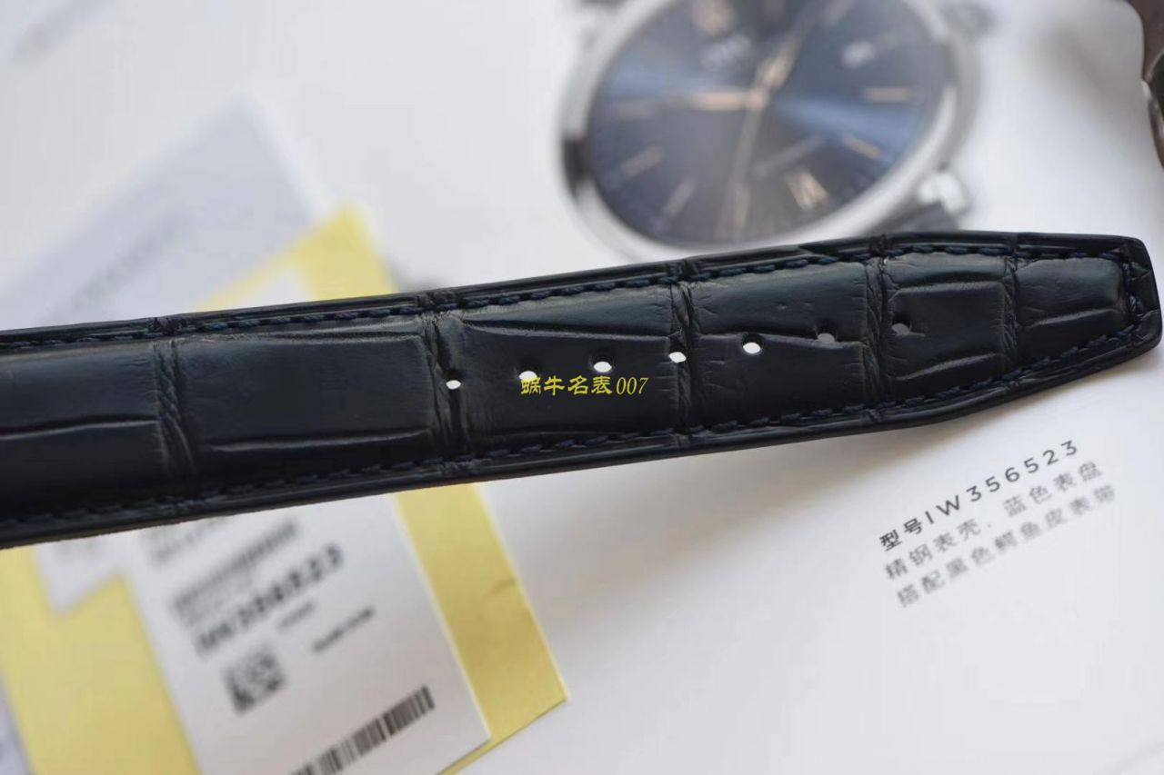 【视频评测】V7厂超A复刻手表IWC万国柏涛菲诺IW356523 