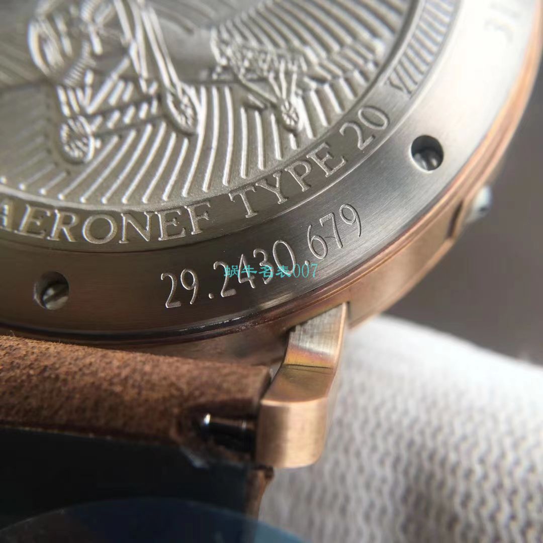 【视频评测】XF厂超A高仿手表真力时青铜大飞29.2430.679/21.C753腕表 