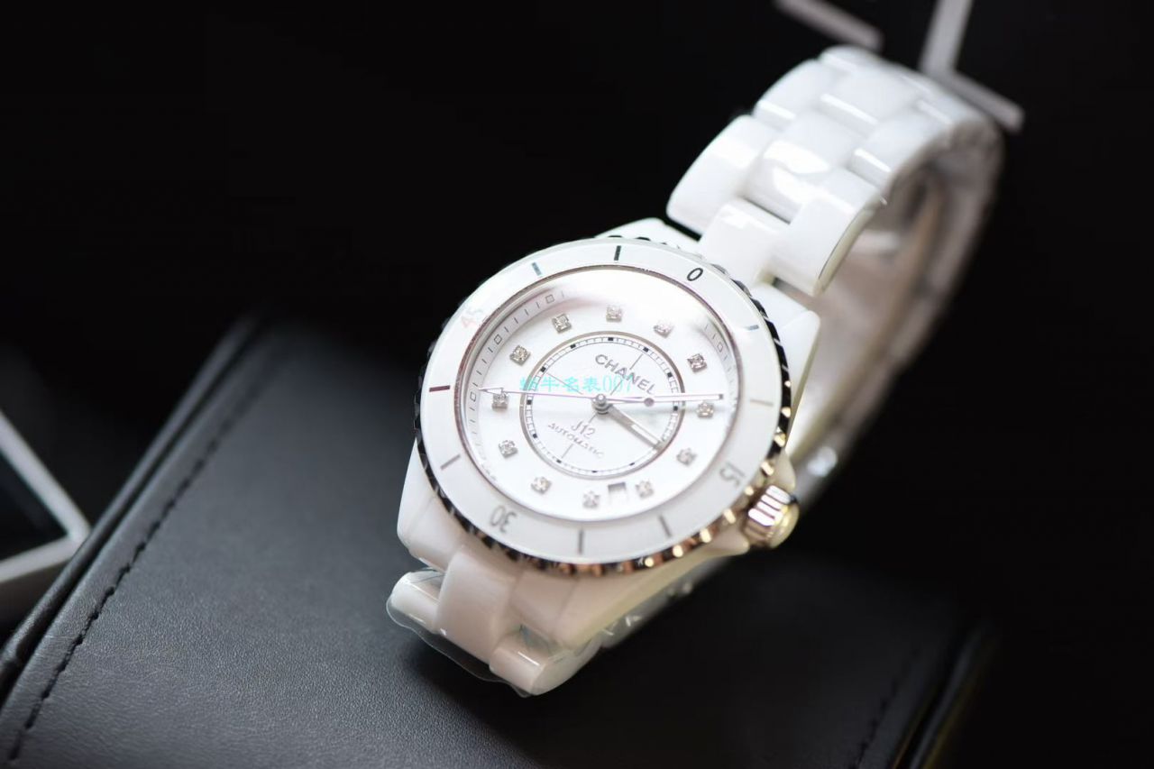 【视频评测】BV厂顶级复刻手表香奈儿J12系列背透机械H5700腕表 