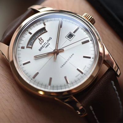 【视频评测】V7厂百年灵越洋系列顶级复刻手表R45310121G1P1腕表