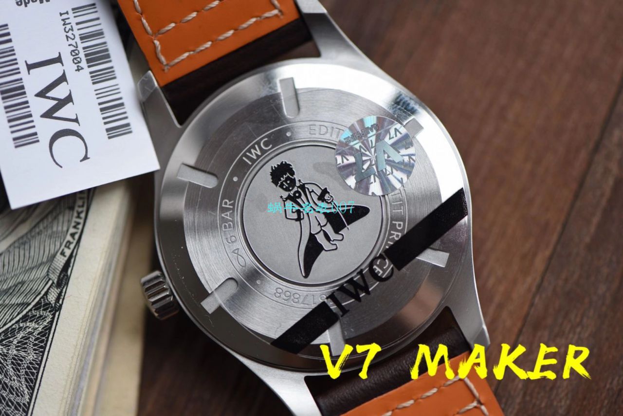 【视频评测】V7厂万国马克十八钢带款IW327002腕表 / WG579