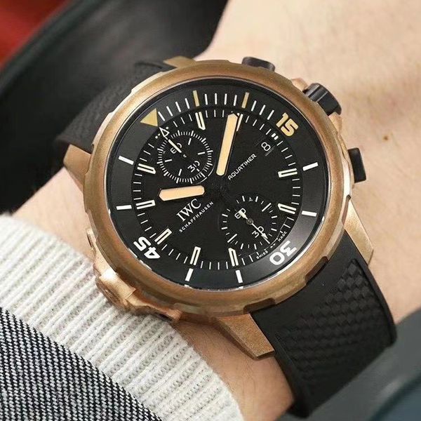 V6厂万国海洋时计高仿手表IW379503青铜达尔文探险之旅特别版 超A一比一复刻手表