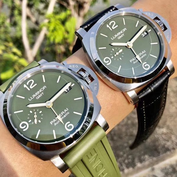 VS厂沛纳海PAM01056，PAM1056绿盘GMT复刻手表价格报价