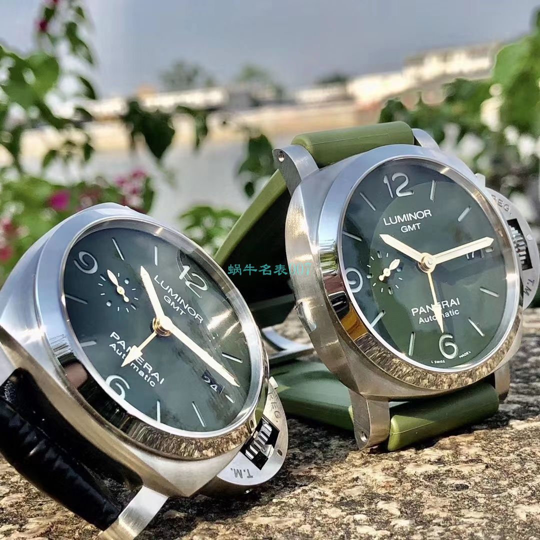 VS厂沛纳海PAM01056，PAM1056绿盘GMT复刻手表 