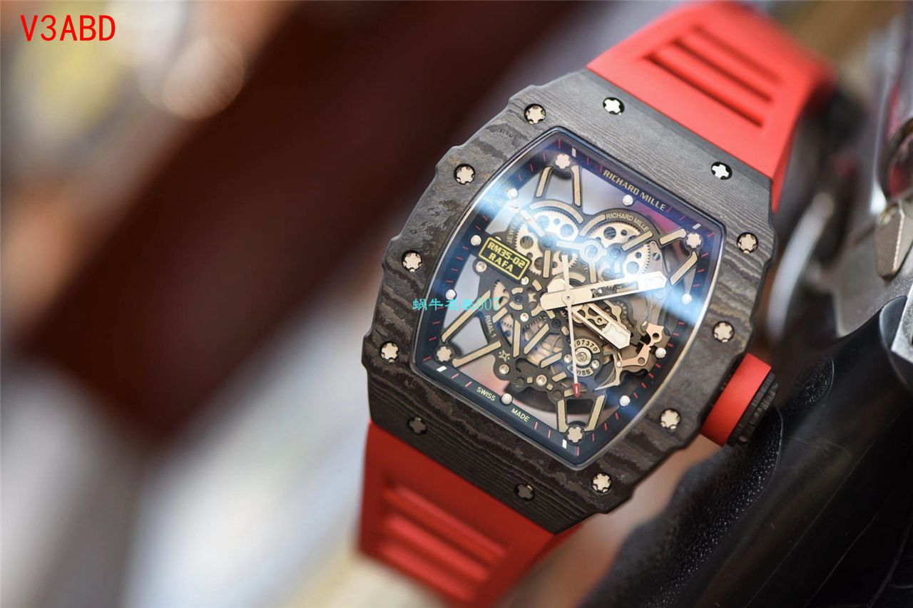 【视频评测】ZF厂理查德米勒Richard Mille V3版本RM35-02超A复刻手表 