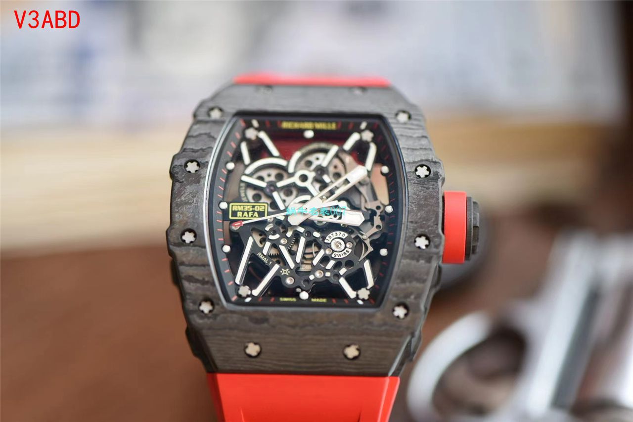 【视频评测】ZF厂理查德米勒Richard Mille V3版本RM35-02超A复刻手表 